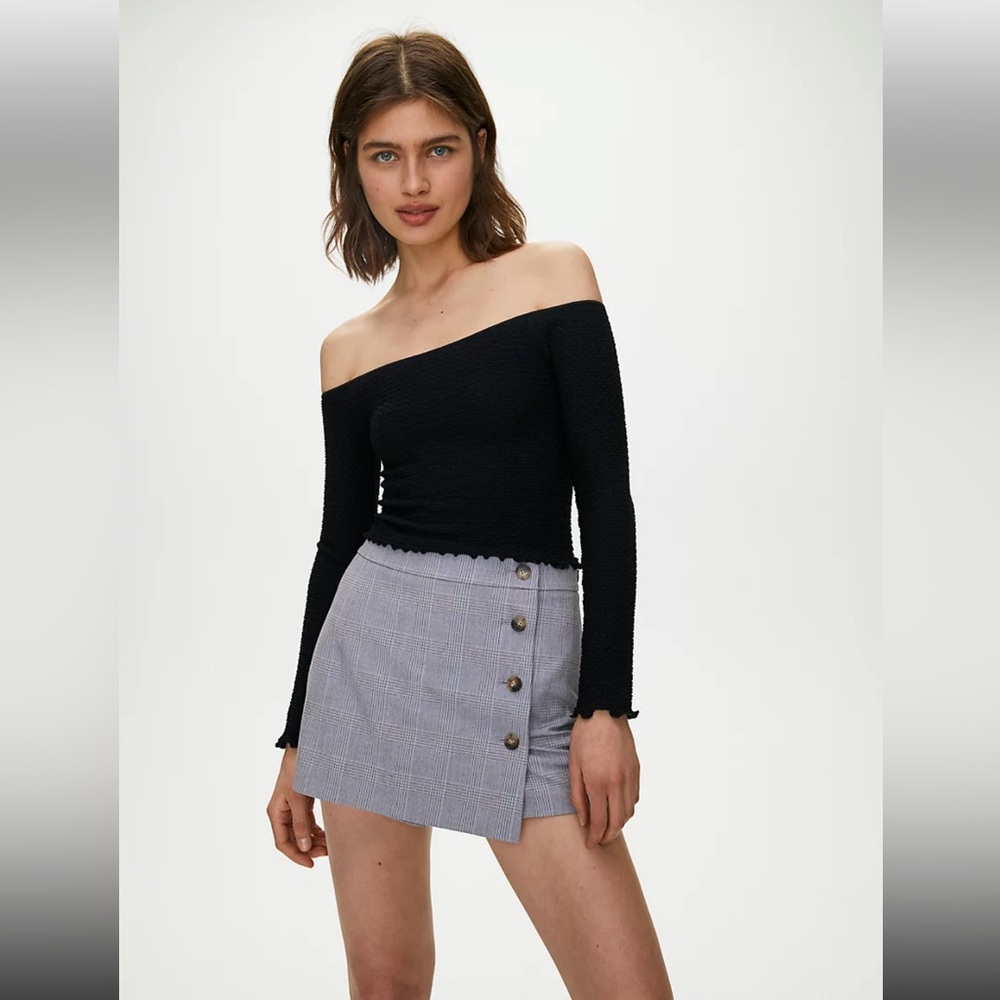Sunday Best off the shoulder seamless long sleeve